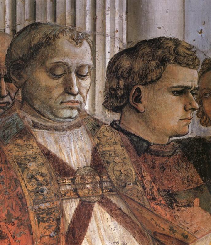 Fra Filippo Lippi Details of The Celebration of the Relics of St Stephen and Part of the Martyrdom of St Stefano Germany oil painting art